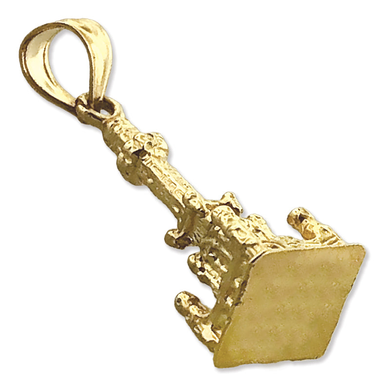 Chicago Water Tower Charm aus 14K Gold, 3D