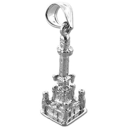 Chicago Water Tower Charm aus 14K Gold, 3D