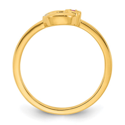 14K Weißgold Ehering mit 11 Diamanten in Kanalfassung, 0,99 ct. Gesamtgewicht