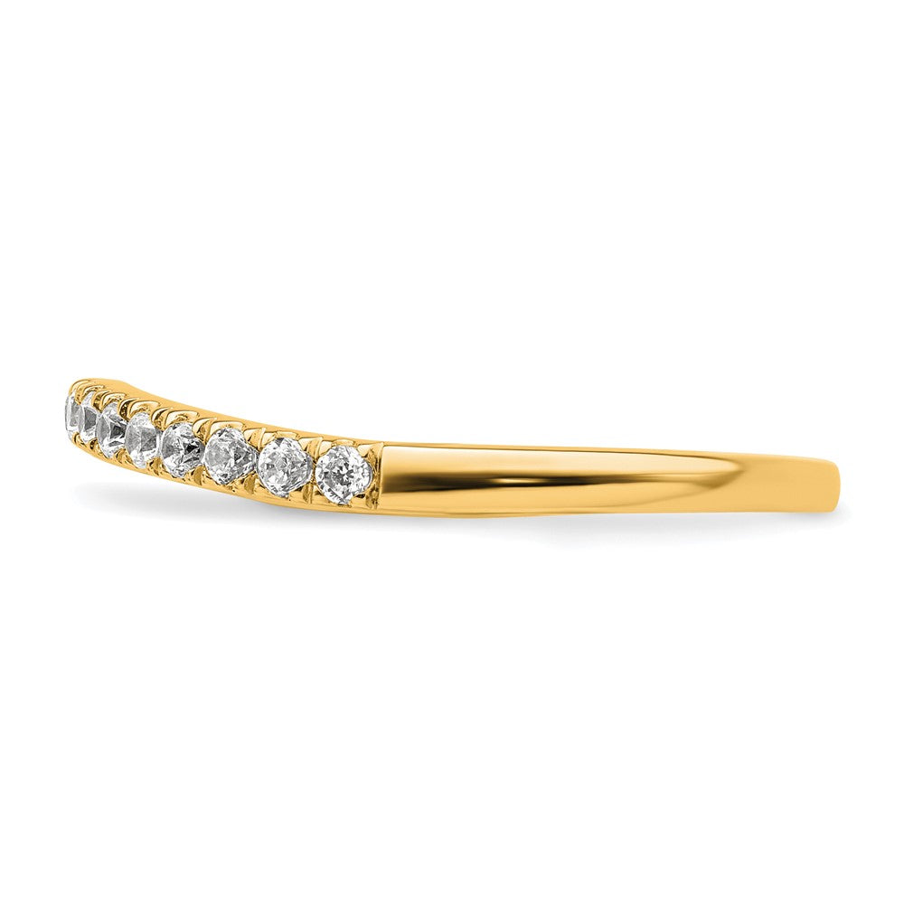 True Origin 14K Gelbgold Set aus zwei kompletten Eheringen mit 0,5 ct. im Labor gezüchteten Diamanten VS+ F+