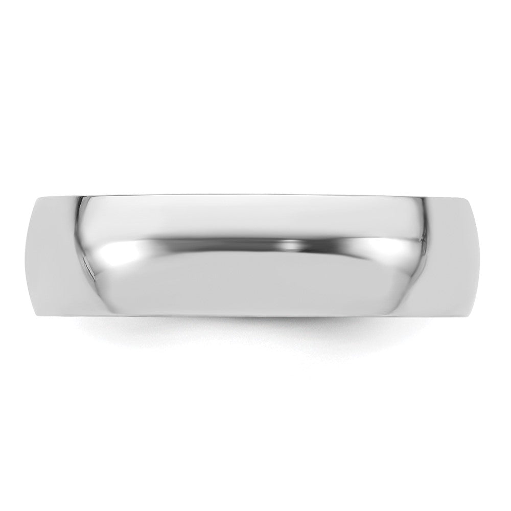Platin 6mm Leicht Komfort-fit Ehering Ring