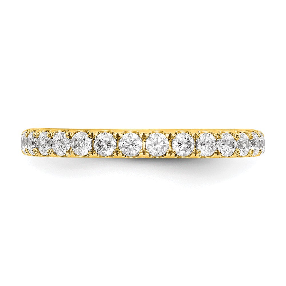 True Origin 14K Gelbgold 1/2 Karat Im Labor Gezüchtet Diamant Vs+ F+ Komplett Ehering Ring