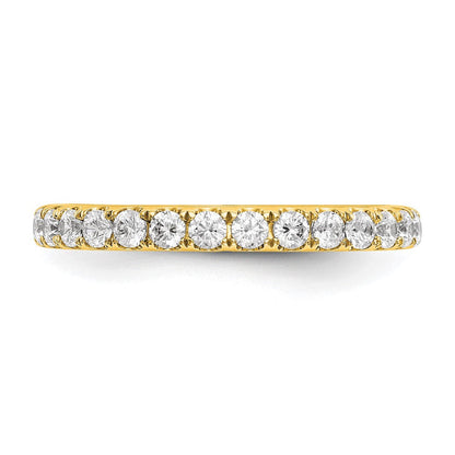 True Origin 14K Gelbgold 1/2 Karat Im Labor Gezüchtet Diamant Vs+ F+ Komplett Ehering Ring