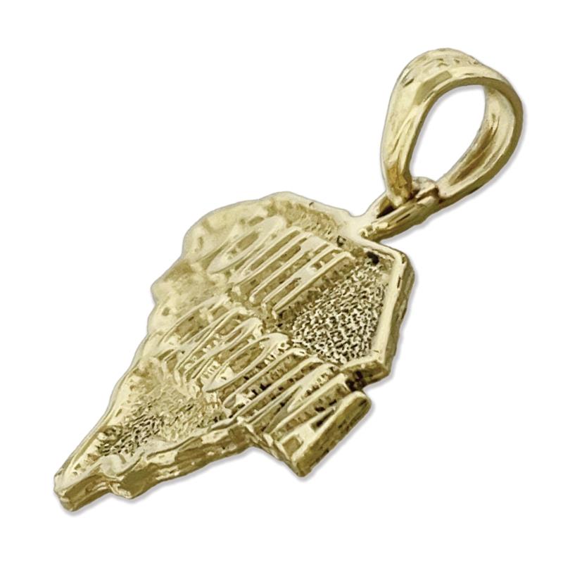 14K Gold Anhänger South-Carolina-Landkarte