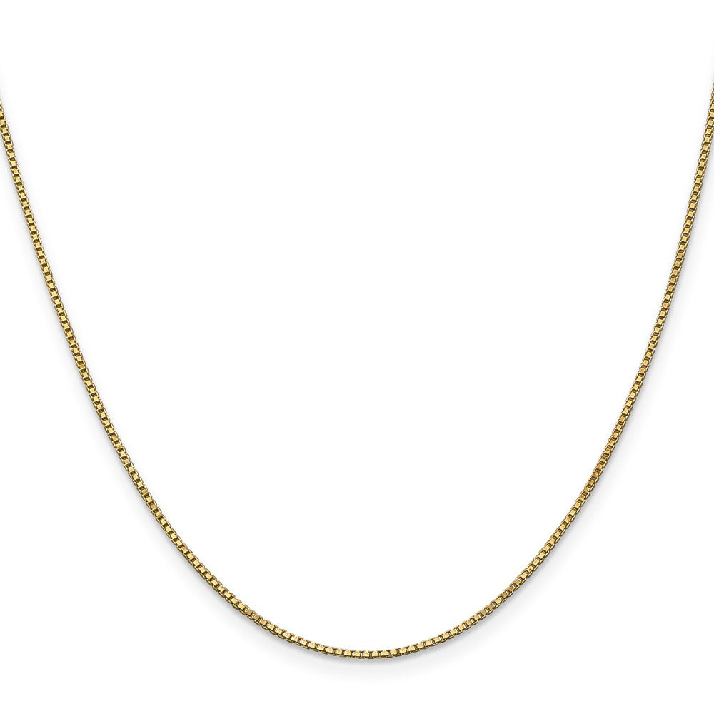 14K 1mm Venezianer Halskette