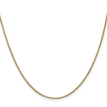 14K 1mm Venezianer Halskette