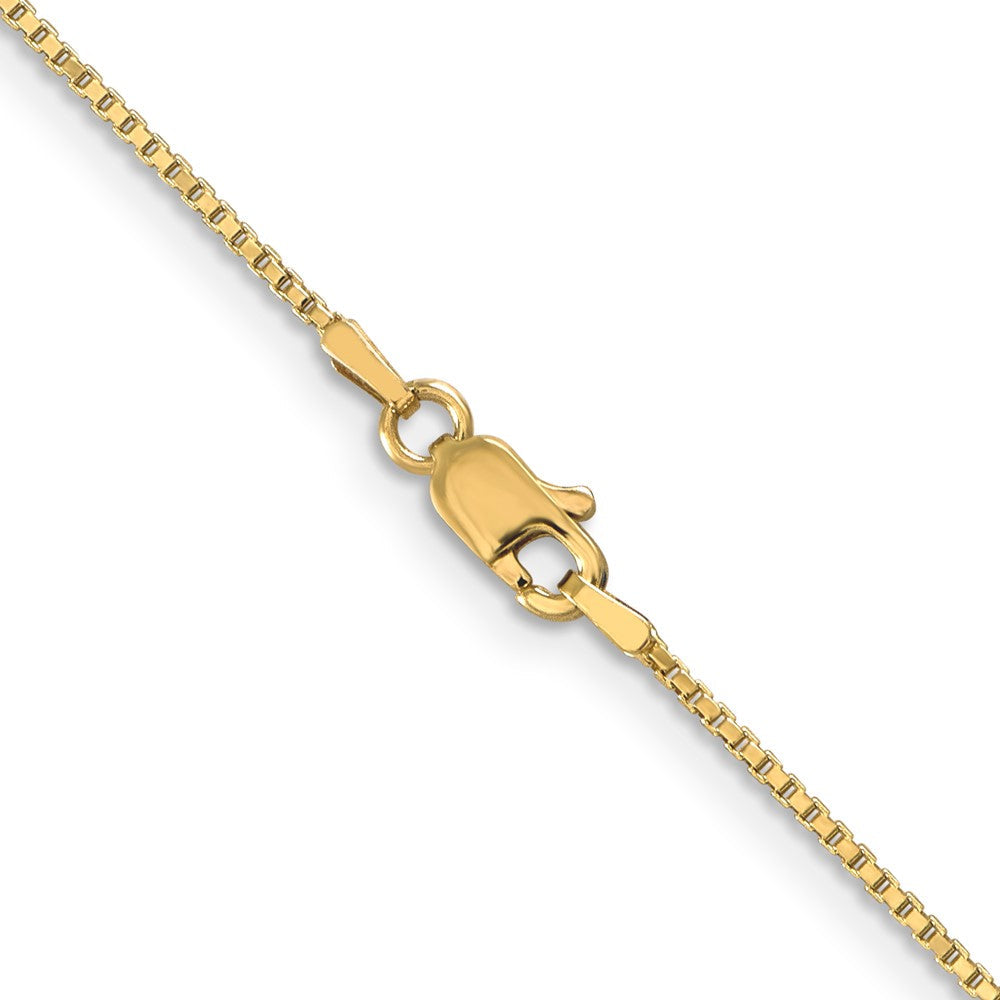 14K 1mm Venezianer Halskette