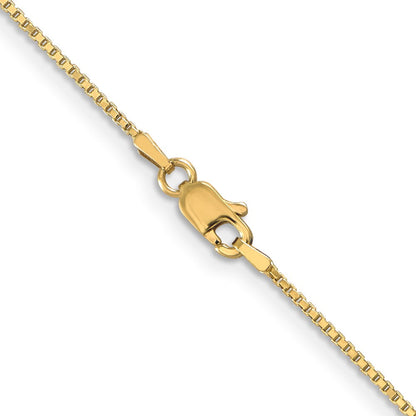 14K 1mm Venezianer Halskette