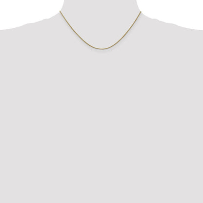 14K 1mm Venezianer Halskette