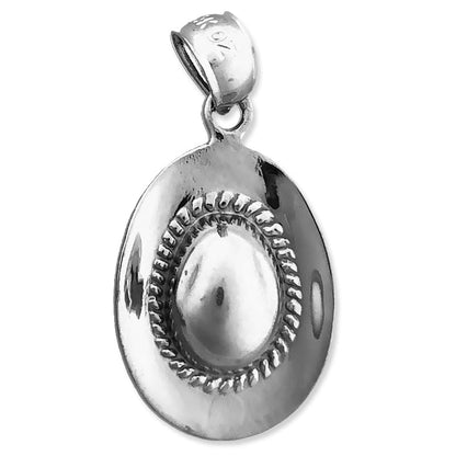 14K Gold 3D Cowboyhut-Charm