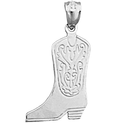 585 Gold Cowboystiefel-Charm