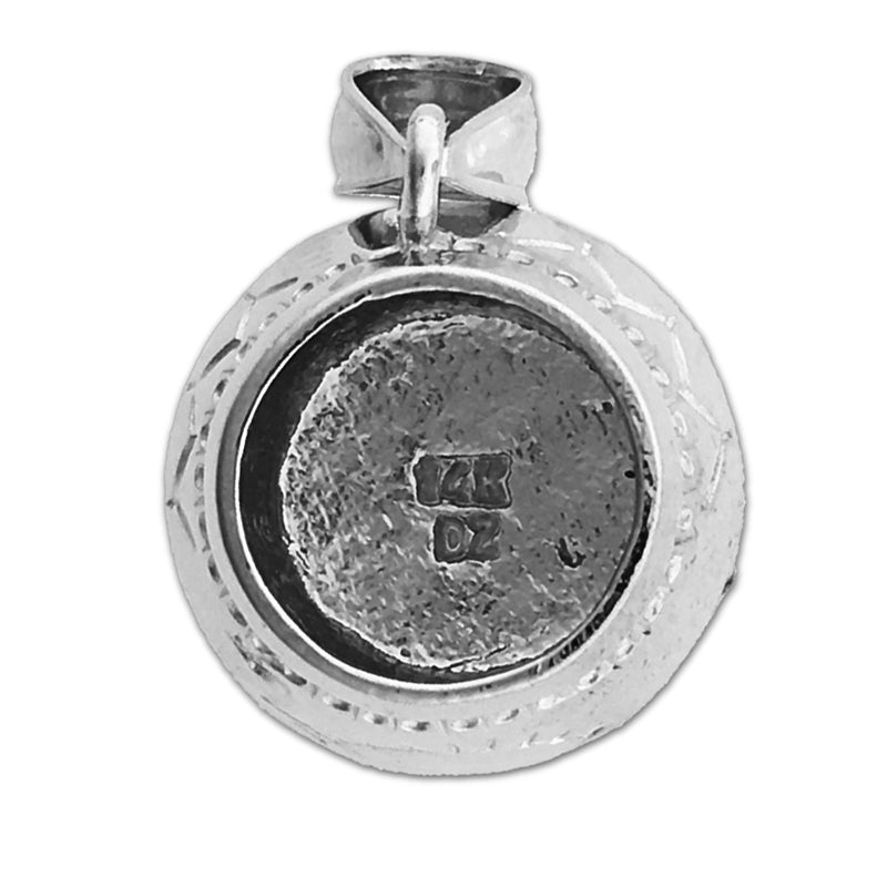 14K Gold 3D Indianer-Keramik-Charm