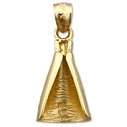 14K Gold Teepee-Charm
