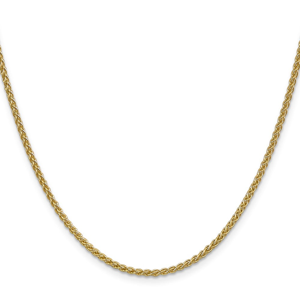 14K 2.1mm Ährenkette Halskette
