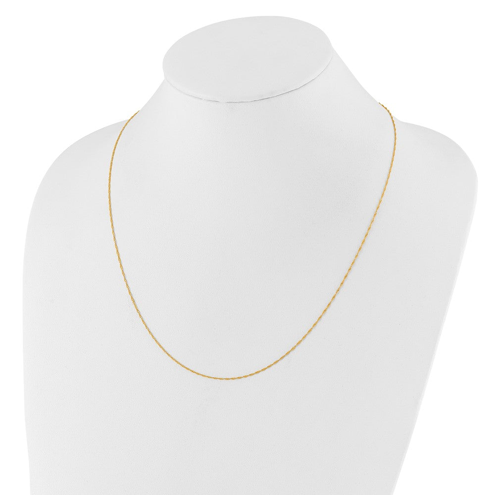 22 Zoll 10K Verstellbar 1mm Singapurkette Halskette