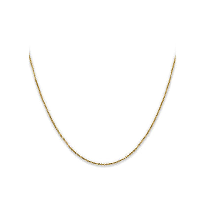 10K 1.1mm Flach Ankerkette Halskette