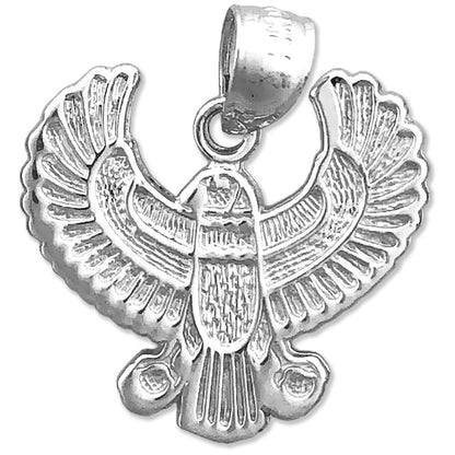 14K Gold Phönix-Vogel-Anhänger