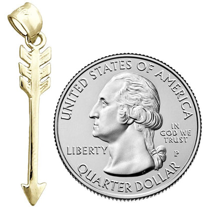 14K Gold Anhänger „Indianerpfeil“