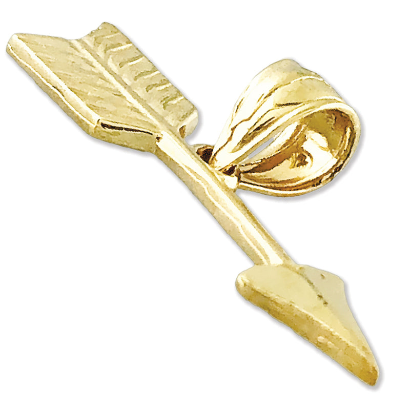 585 Gold Charm „Westlicher Pfeil“