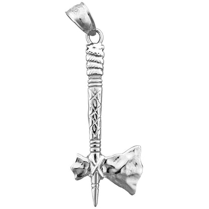 14K Gold 3D-Tomahawk-Anhänger