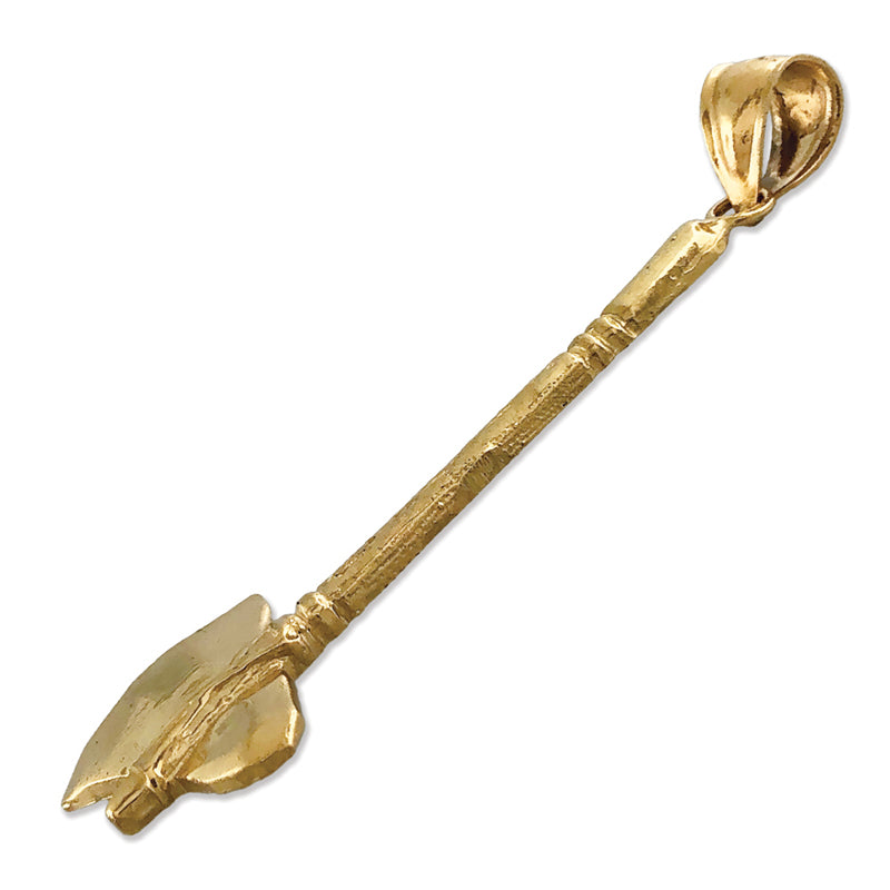 14K Gold Anhänger „Indianer-Tomahawk