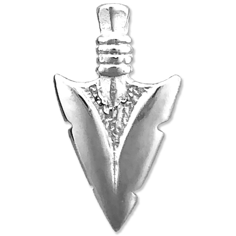 14K Gold Indianischer Pfeilspitzen-Gleitanhänger