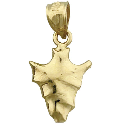 14K Gold Pfeilspitzen-Charm