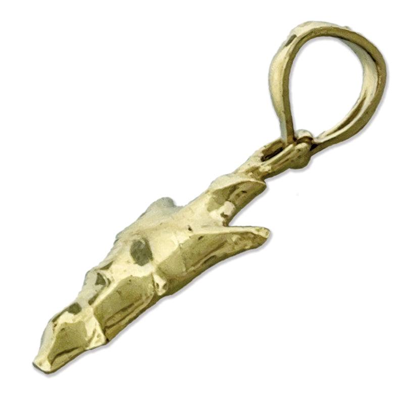 14K Gold Pfeilspitzen-Charm