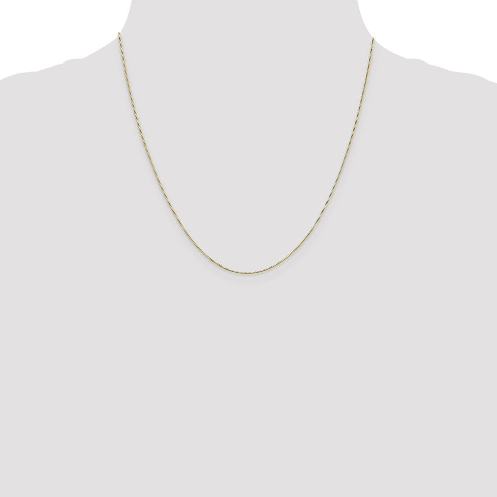 10K Weißgold.5mm Baby Venezianer Halskette