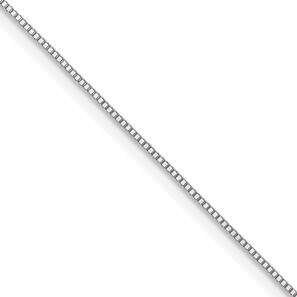 10K Weißgold.5mm Baby Venezianer Halskette