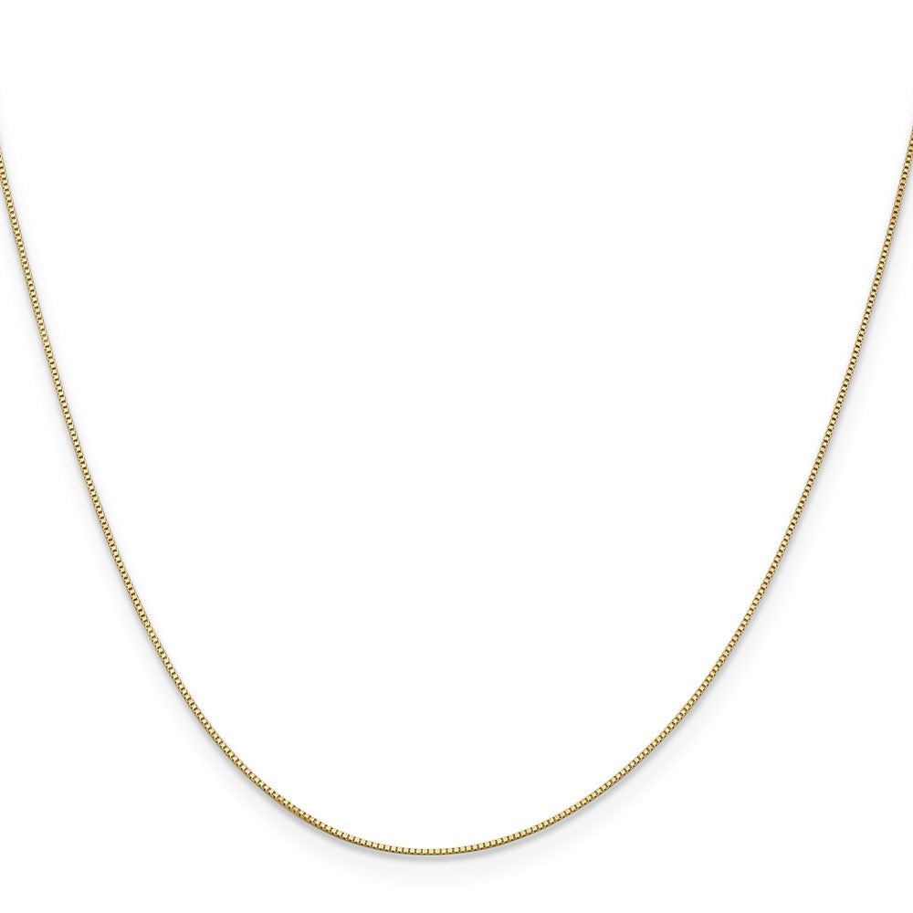 10K Gelbgold.5mm Baby Venezianer mit Karabinerverschluss Halskette