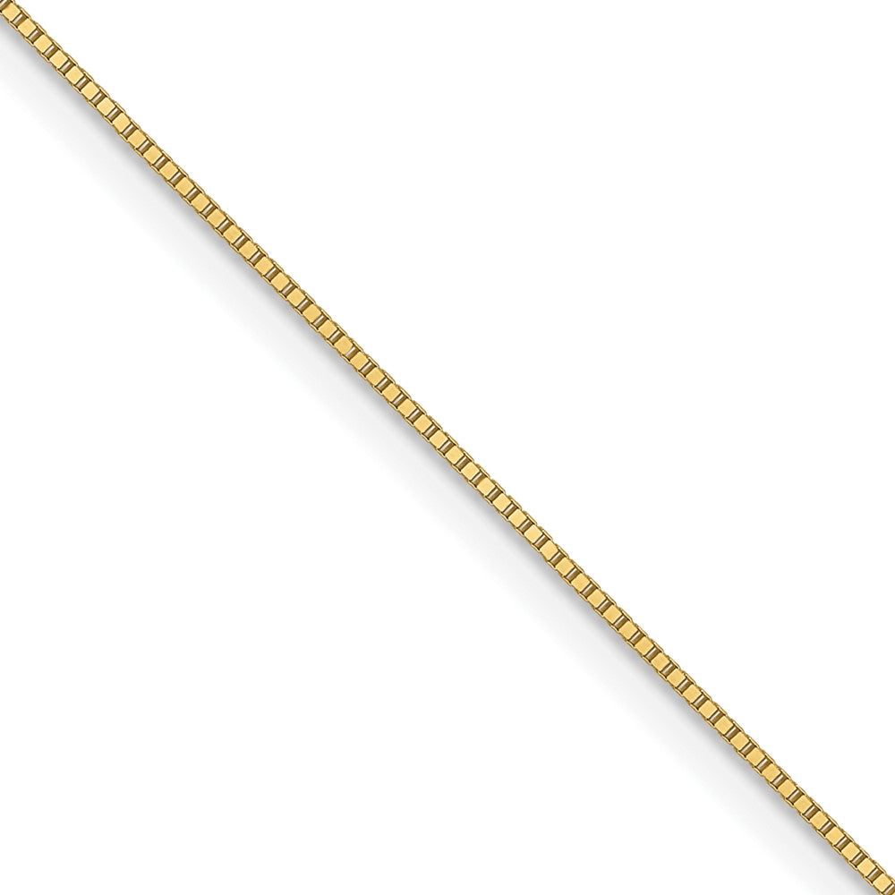 10K Gelbgold.5mm Baby Venezianer mit Karabinerverschluss Halskette