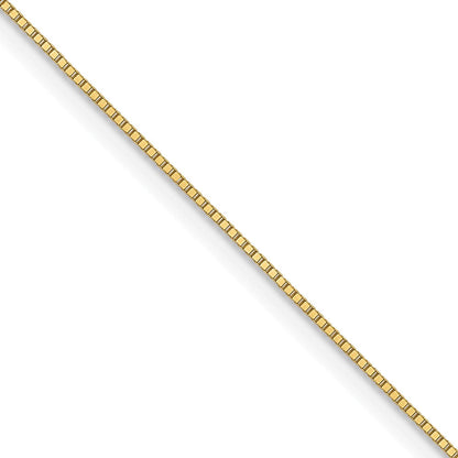 10K Gelbgold.5mm Baby Venezianer mit Karabinerverschluss Halskette