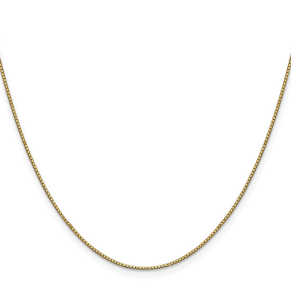 10K Gelbgold.9mm Venezianer Halskette