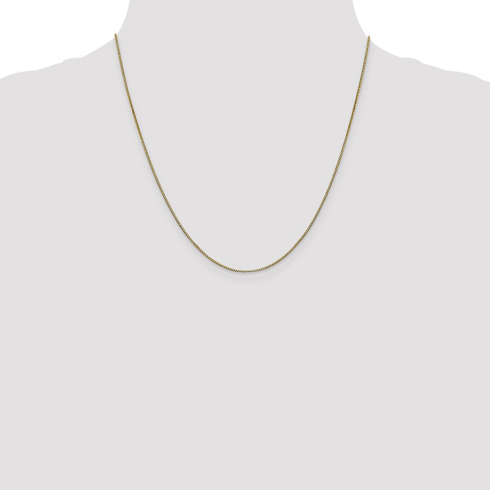 10K Gelbgold.9mm Venezianer Halskette