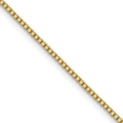 10K Gelbgold.9mm Venezianer Halskette