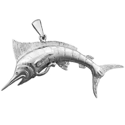 585 Gold 3-D Marlin-Anhänger