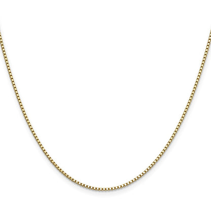 10K Gelbgold 1.1mm Venezianer Halskette