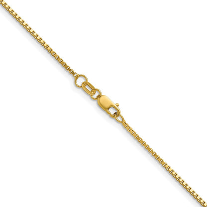10K Gelbgold 1.1mm Venezianer Halskette