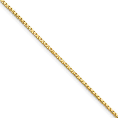 10K Gelbgold 1.1mm Venezianer Halskette