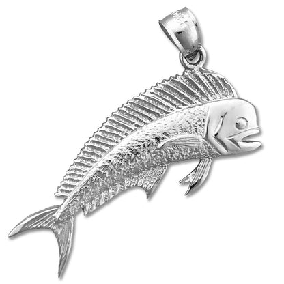 14K Gold Mahi-Mahi-Anhänger