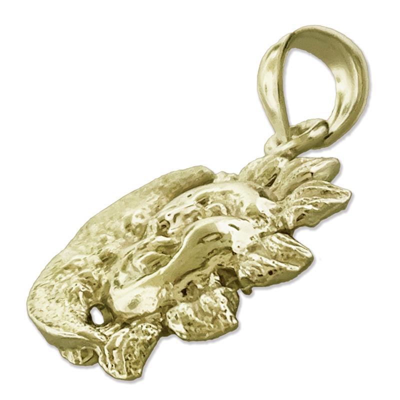 585 Gold Mond und Sonne Charm