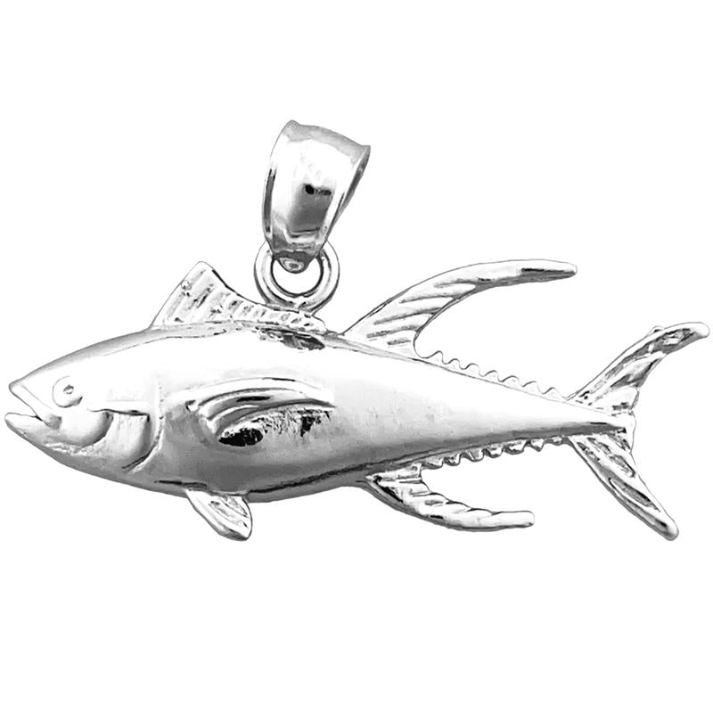 14K Gold 28MM Thunfisch-Anhänger