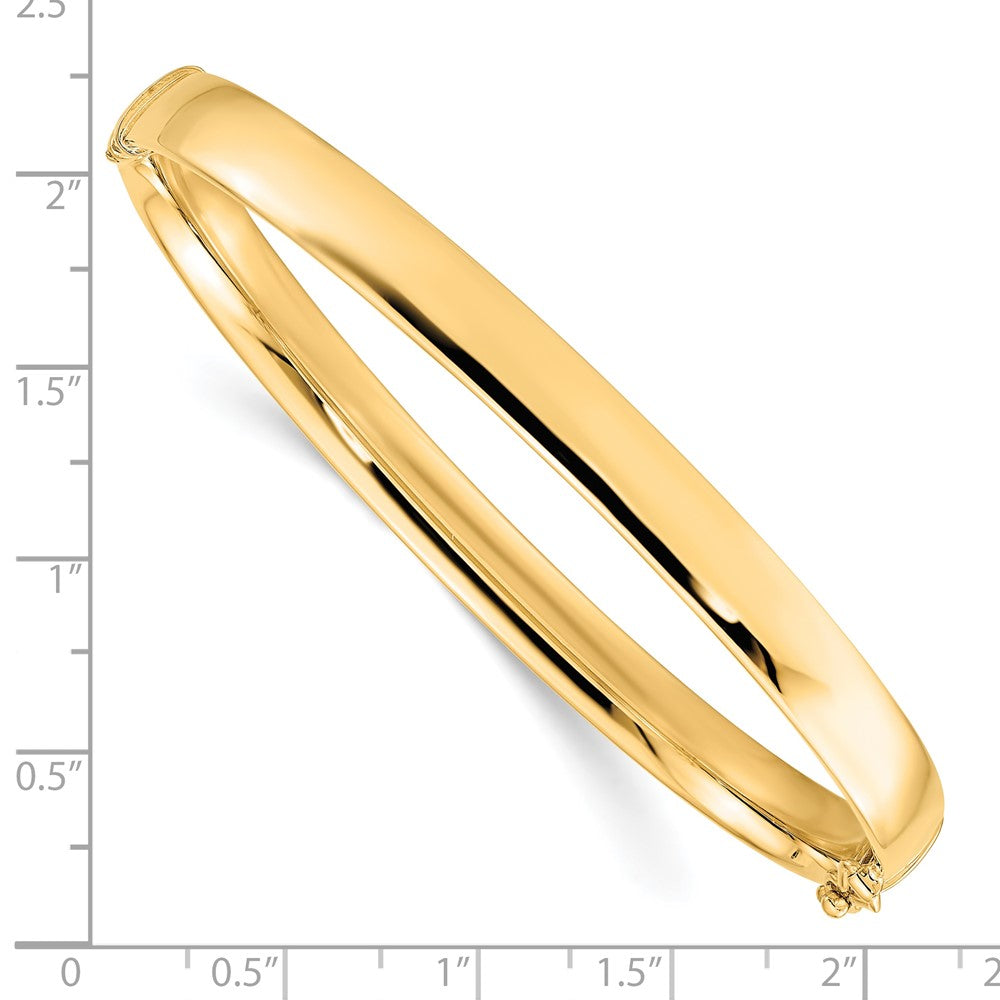 10K Gelbgold 5.9mm Armreif