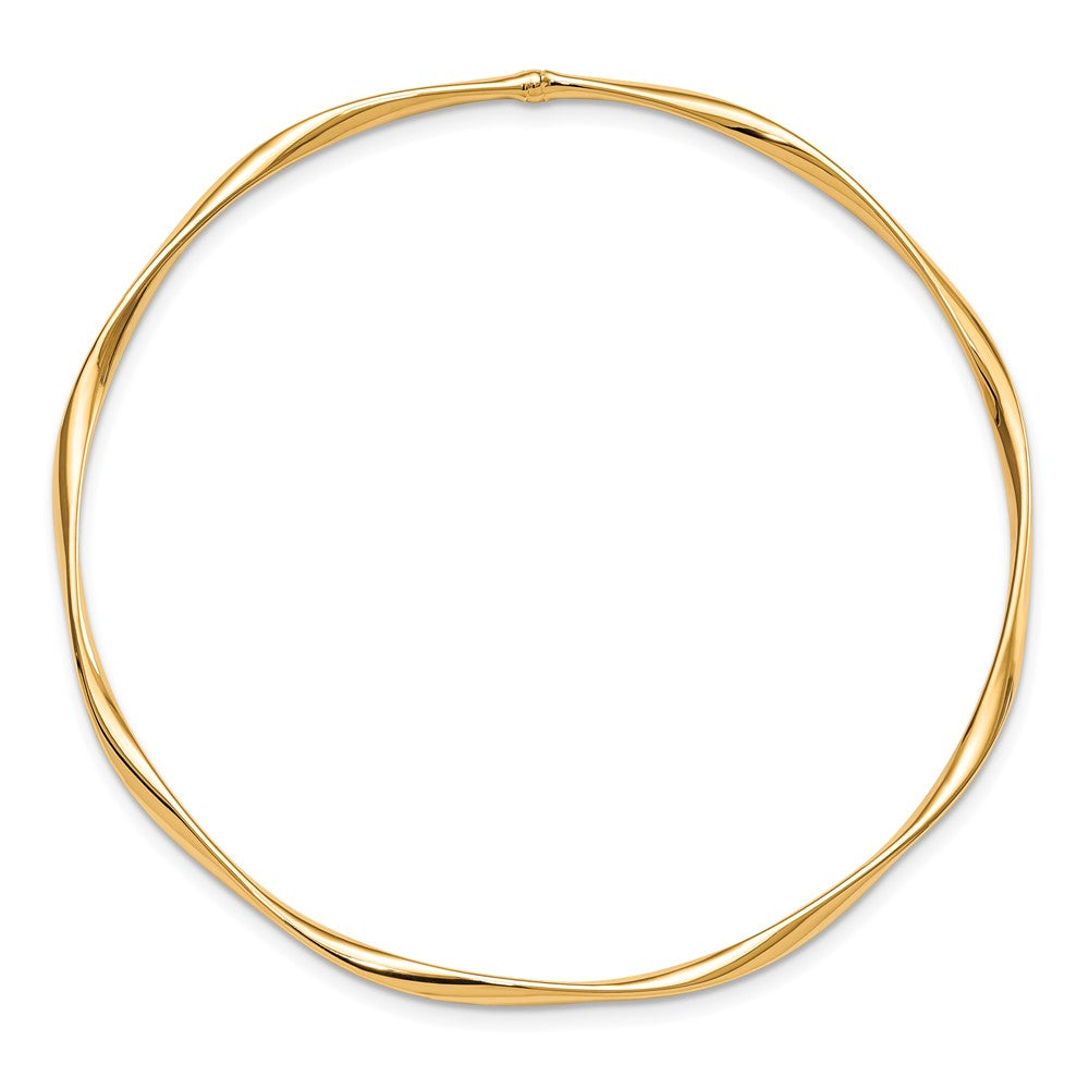 10K Gelbgold Schieber-on Armreif