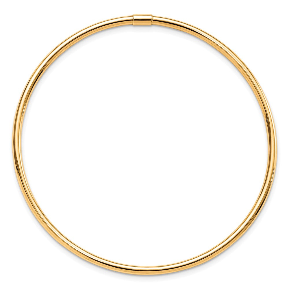 10K Gelbgold Schieber-on Armreif