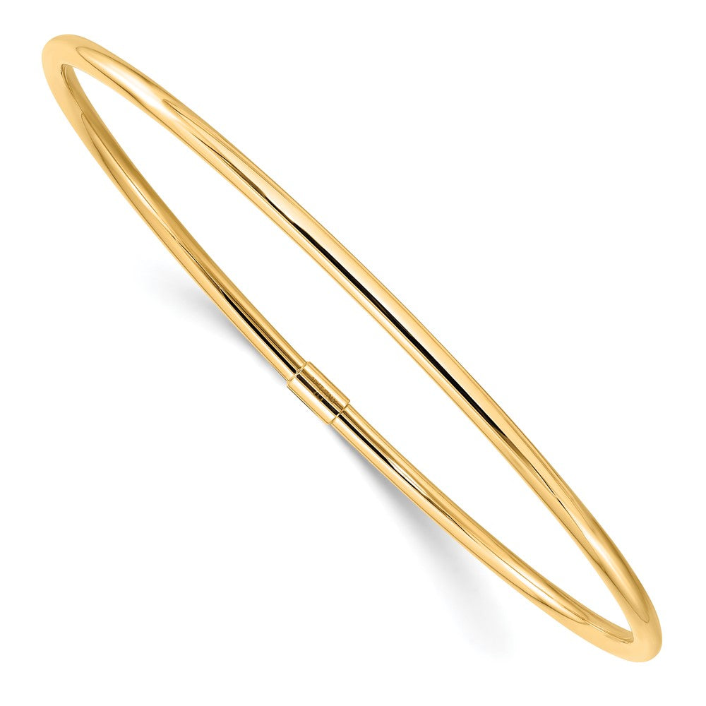 10K Gelbgold Schieber-on Armreif