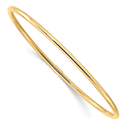 10K Gelbgold Schieber-on Armreif
