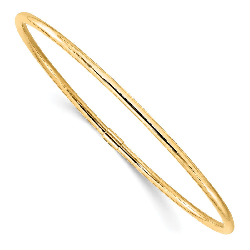 10K Gelbgold Schieber-on Armreif