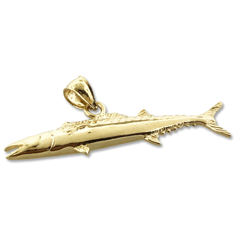 585 Gold Wahoo-Fisch-Anhänger